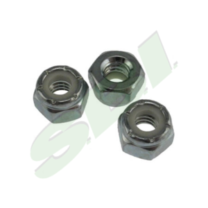 LOCKNUT 1/4-20 NYLN INSRT, ZINC PLAT,25