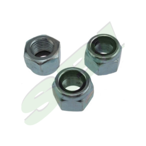 LOCKNUT 1/2-20 NYL INSRT, ZINC PLAT,25