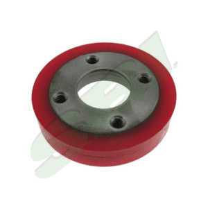 HUB & TIRE (UPPER BALL WHEEL - HARD) , 1