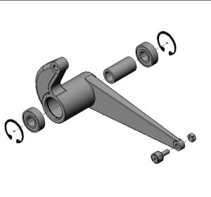 Drive Arm Asm Partial