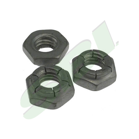 HEX NUTS FLEX LOC 3/8-16 , 10