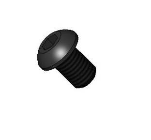 1/4-20 x 3/8 Screw SOBT Black