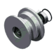 UPPER BALL WHEEL GUIDE ROLLER (SPLIT WITH BRACKET)